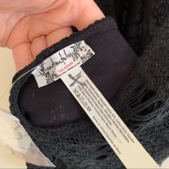 NWOT Free People Daydream Lace Dress Open Back M - Picture 10 of 10